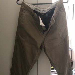 Eddie Bauer Flannel Lined pants